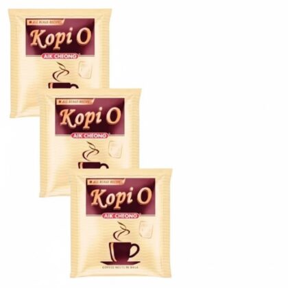 Trial pack - AIK CHEONG Kopi O Bag (25g x 3sachets) - Creamer & Sugar Added