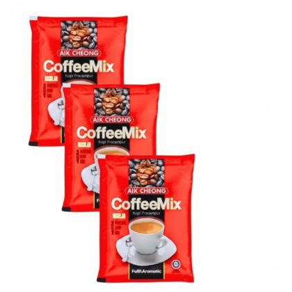 Trial pack - Aik Cheong 3-in-1 Brown Coffee Mix Regular (3 Sachets x 18g)