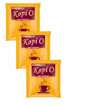 Trial pack - AIK CHEONG Kopi O Bag Individual Packed - Strong (18g x 12 Sachets)