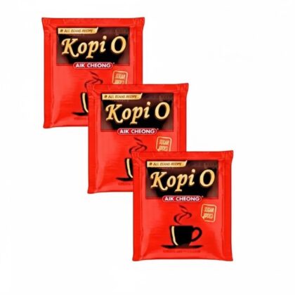 Trial pack - AIK CHEONG Kopi O Bag 2in1 (15g x 3 sachets) - Sugar Added