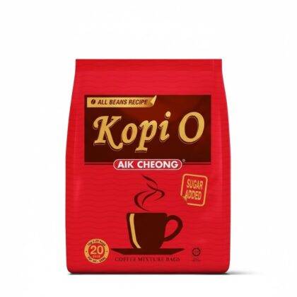 AIK CHEONG Kopi O Bag 2in1(15g x 20 sachets) - Sugar Added